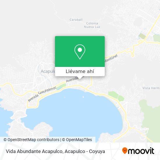 Mapa de Vida Abundante Acapulco