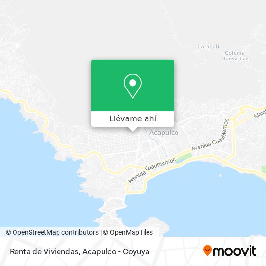 Mapa de Renta de Viviendas