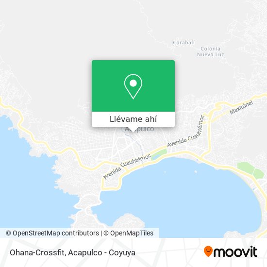 Mapa de Ohana-Crossfit