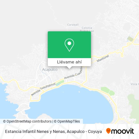 Mapa de Estancia Infantil Nenes y Nenas