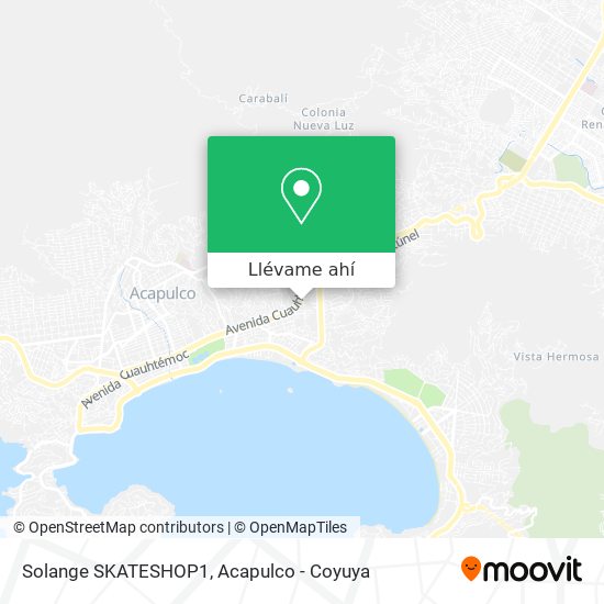 Mapa de Solange SKATESHOP1