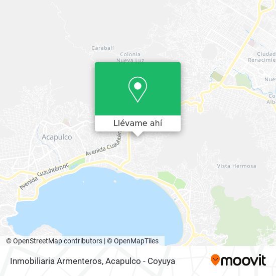 Mapa de Inmobiliaria Armenteros