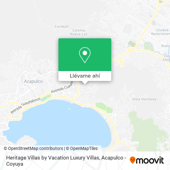 Mapa de Heritage Villas by Vacation Luxury Villas