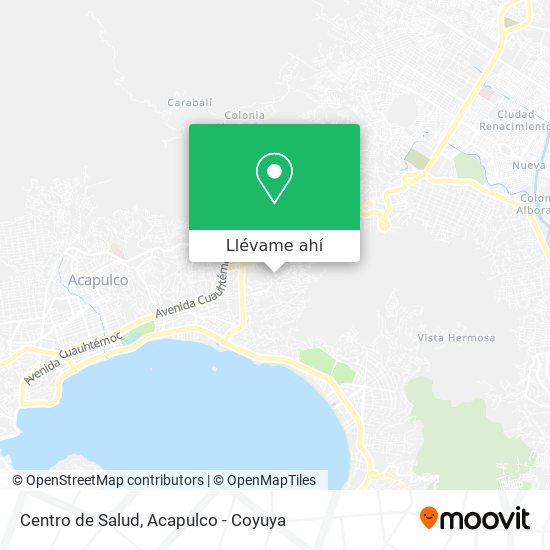 Mapa de Centro de Salud