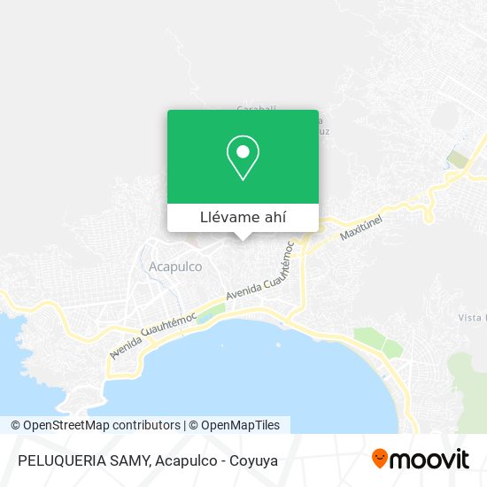 Mapa de PELUQUERIA SAMY