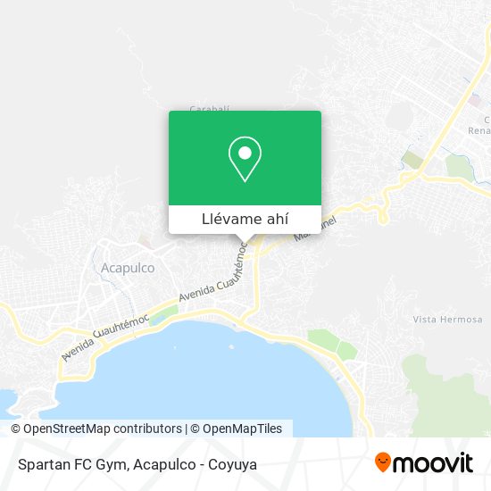 Mapa de Spartan FC Gym