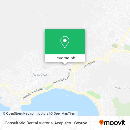 Mapa de Consultorio Dental Victoria