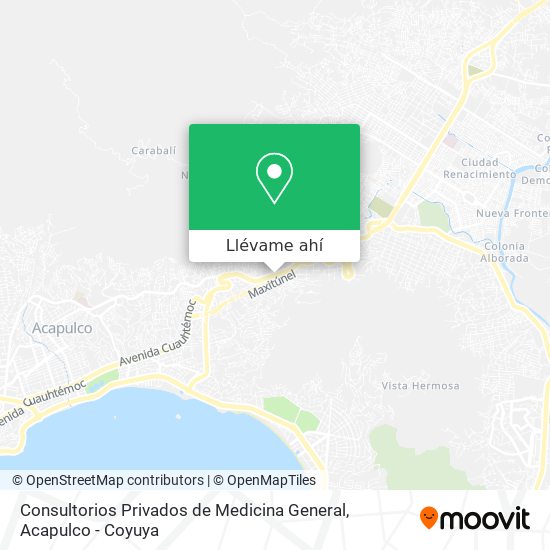 Mapa de Consultorios Privados de Medicina General
