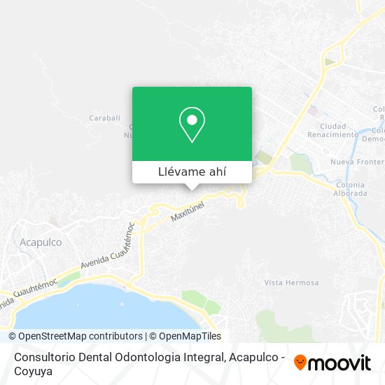 Mapa de Consultorio Dental Odontologia Integral