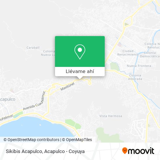 Mapa de Sikibis Acapulco