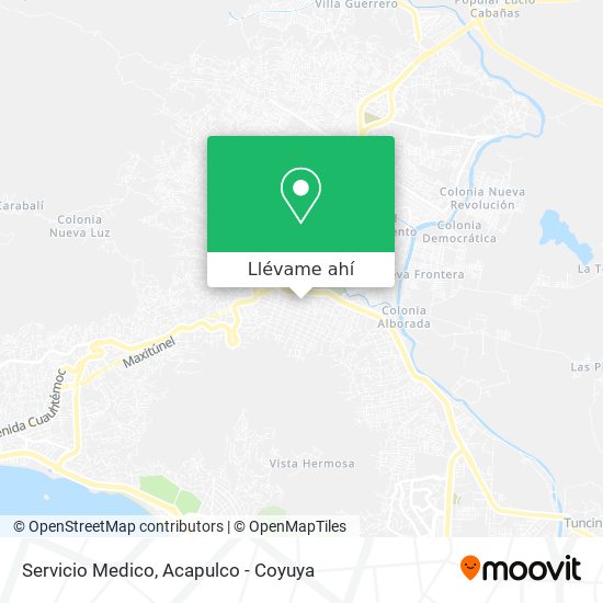 Mapa de Servicio Medico