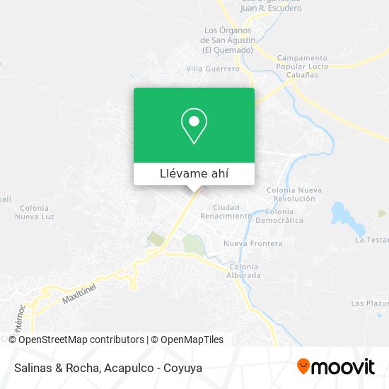 Mapa de Salinas & Rocha