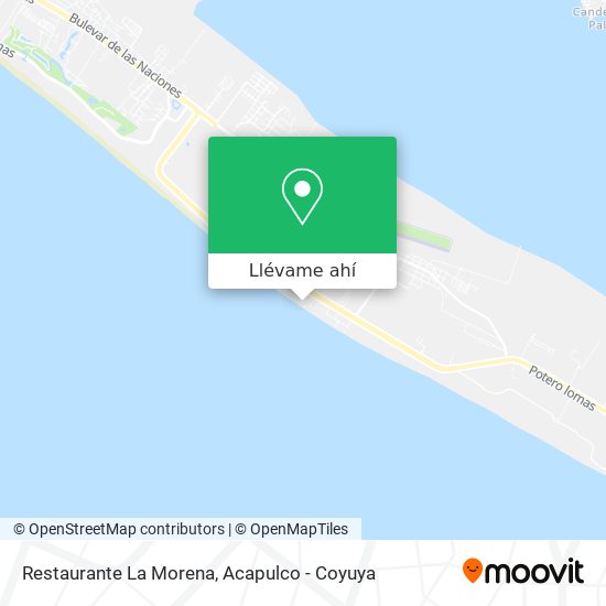 Cómo llegar a Restaurante La Morena en Acapulco De Juárez en Autobús?