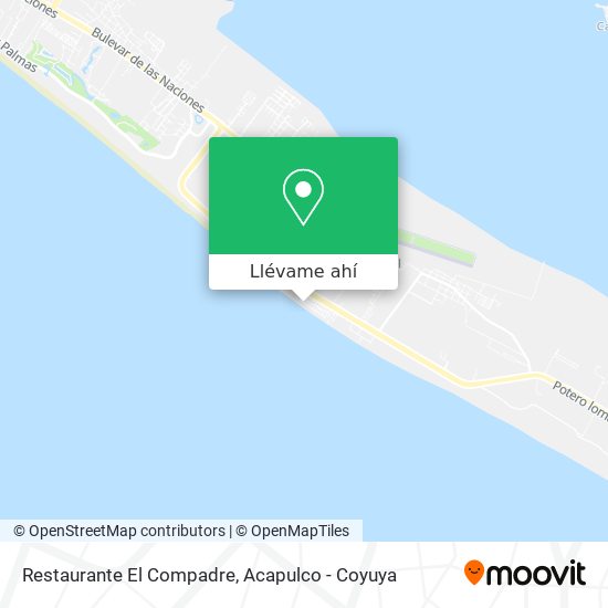 Mapa de Restaurante El Compadre