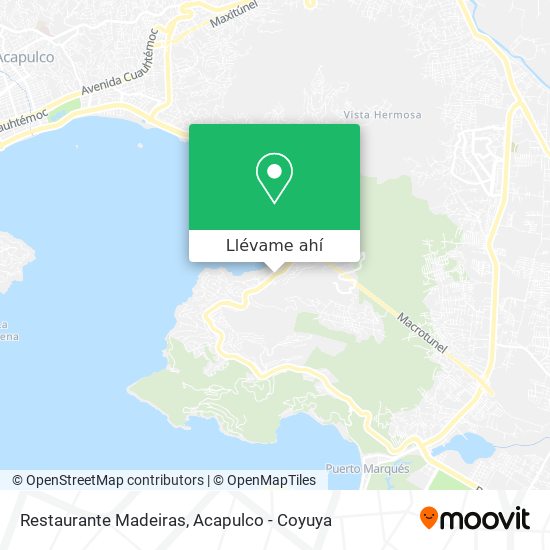Mapa de Restaurante Madeiras