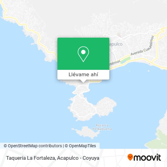 Mapa de Taquería La Fortaleza