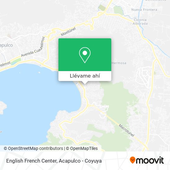 Mapa de English French Center