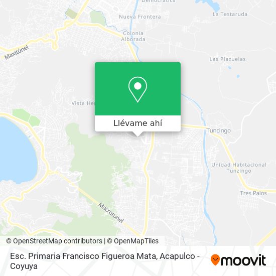 Mapa de Esc. Primaria Francisco Figueroa Mata
