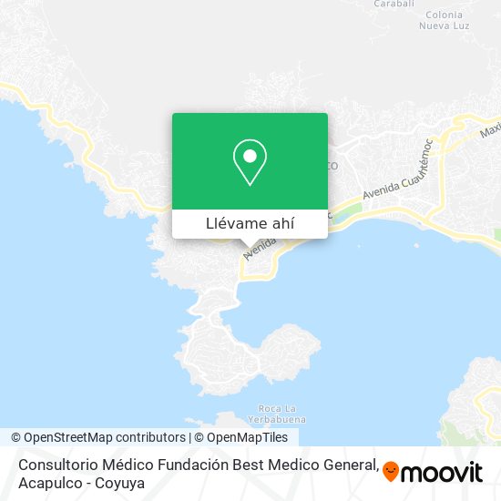 Mapa de Consultorio Médico Fundación Best Medico General