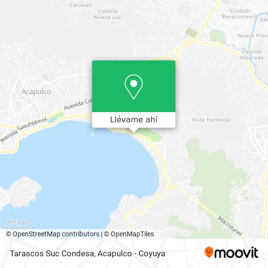 Cómo llegar a Tarascos Suc Condesa en Acapulco De Juárez en Autobús?