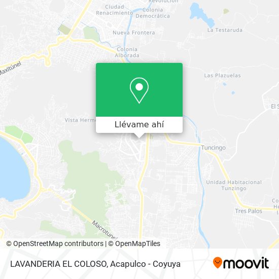 Mapa de LAVANDERIA EL COLOSO