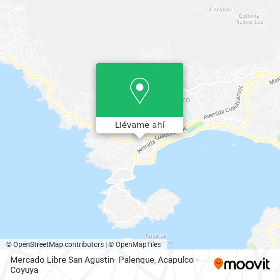 Mapa de Mercado Libre San Agustin- Palenque