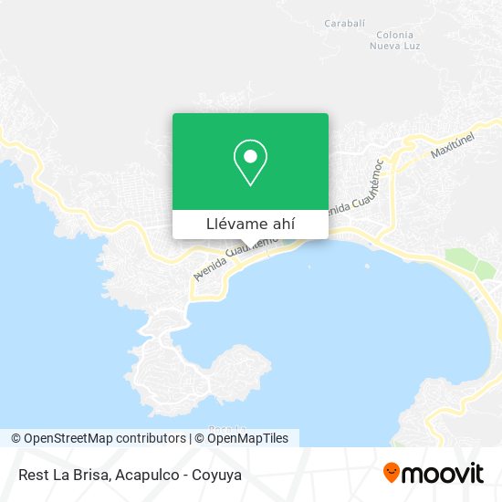 Mapa de Rest La Brisa