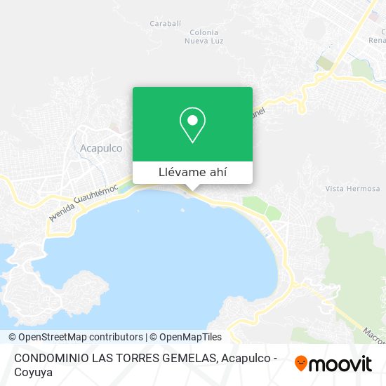 Mapa de CONDOMINIO LAS TORRES GEMELAS