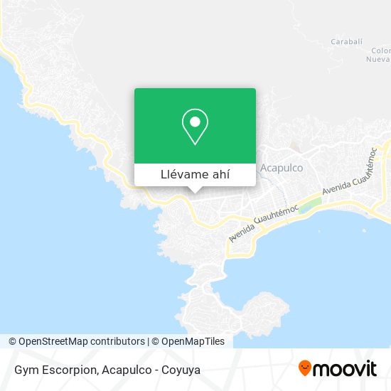 Mapa de Gym Escorpion