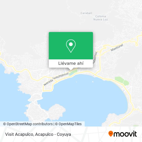 Mapa de Visit Acapulco