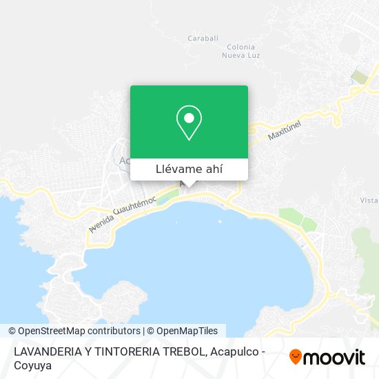 Mapa de LAVANDERIA Y TINTORERIA TREBOL