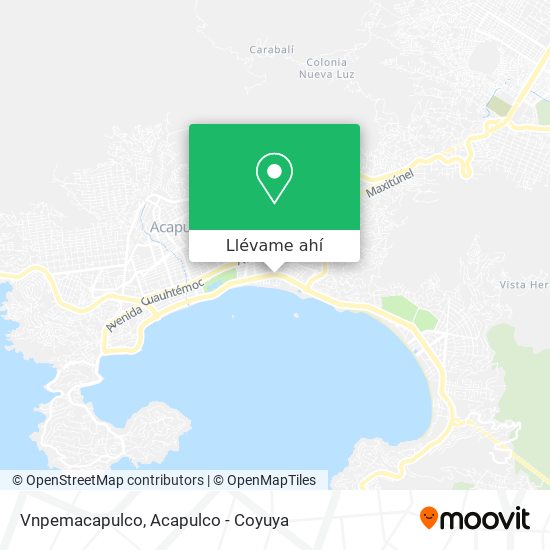 Mapa de Vnpemacapulco