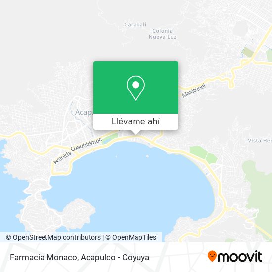 Mapa de Farmacia Monaco