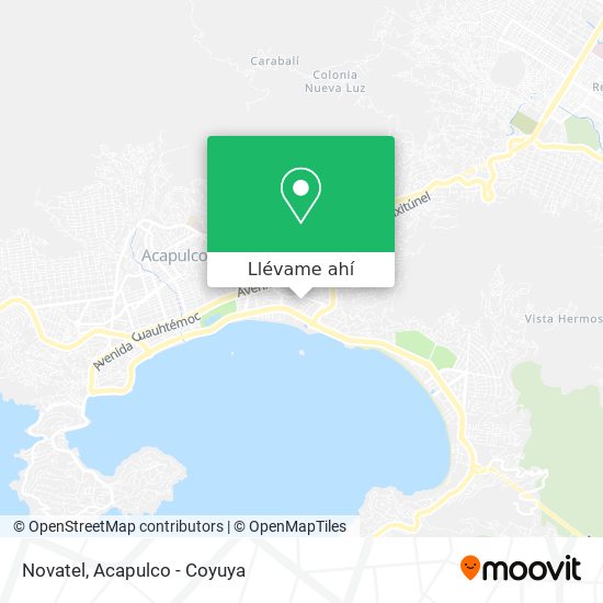 Mapa de Novatel