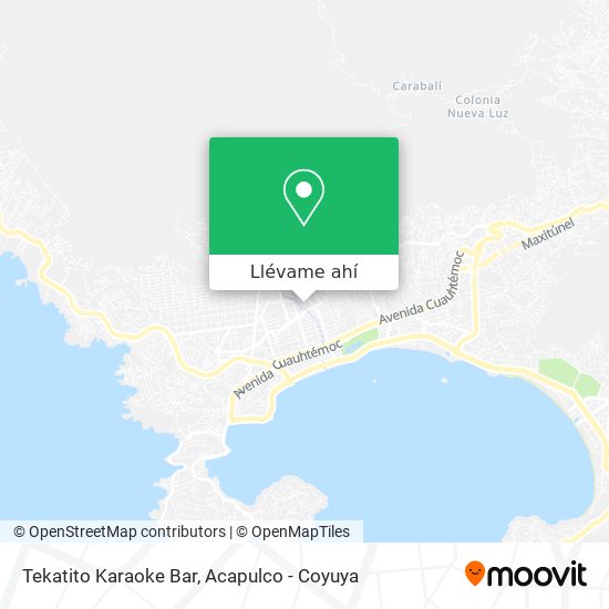 Mapa de Tekatito Karaoke Bar
