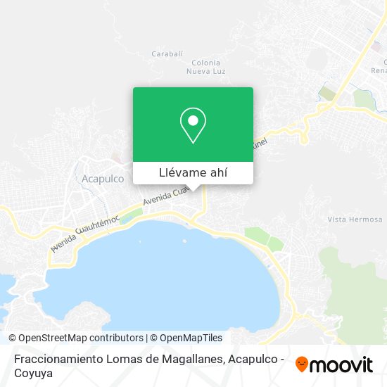 Mapa de Fraccionamiento Lomas de Magallanes
