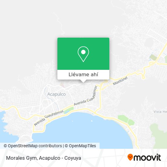 Mapa de Morales Gym