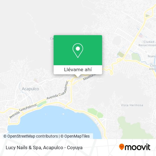 Mapa de Lucy Nails & Spa