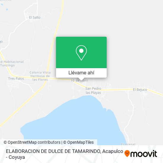 ¿Cómo llegar a ELABORACION DE DULCE DE TAMARINDO en Acapulco De Juárez ...