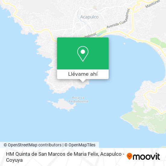 Mapa de HM Quinta de San Marcos de Maria Felix
