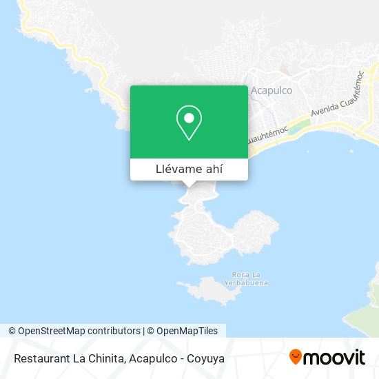 Mapa de Restaurant La Chinita
