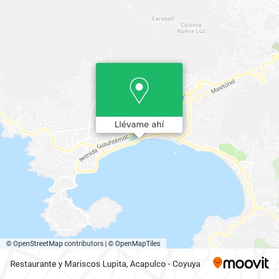 Mapa de Restaurante y Mariscos Lupita