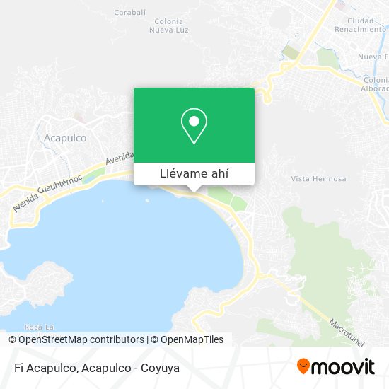 Mapa de Fi Acapulco