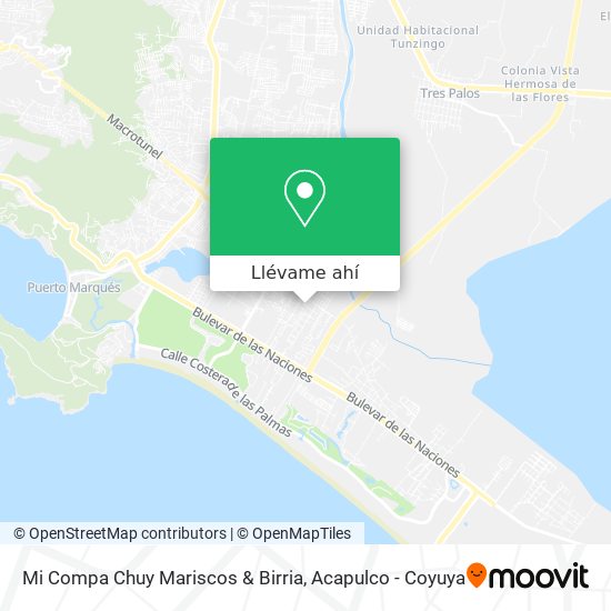 Mapa de Mi Compa Chuy Mariscos & Birria