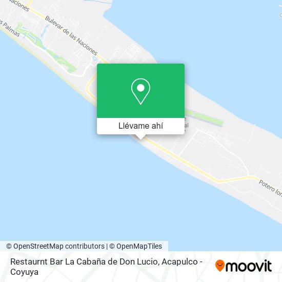 Mapa de Restaurnt Bar La Cabaña de Don Lucio
