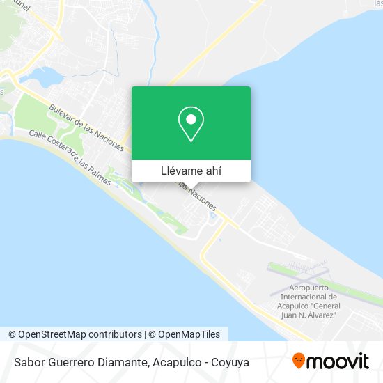 Mapa de Sabor Guerrero Diamante