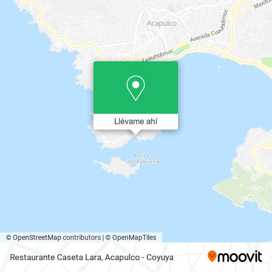 Mapa de Restaurante Caseta Lara
