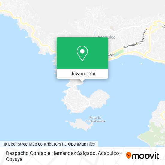 Mapa de Despacho Contable Hernandez Salgado