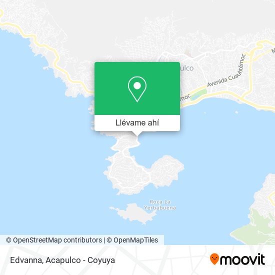 Mapa de Edvanna
