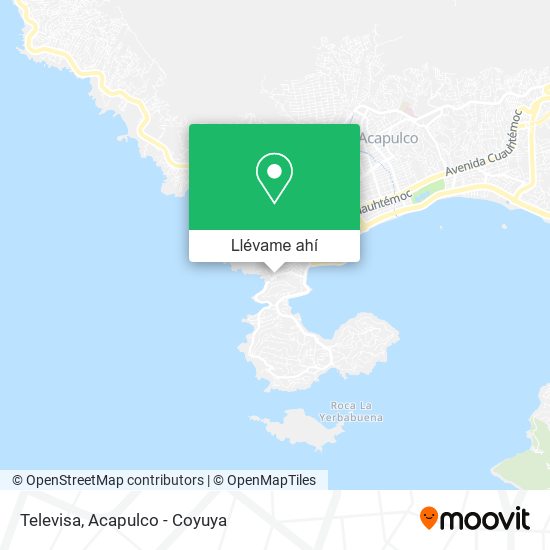 Mapa de Televisa